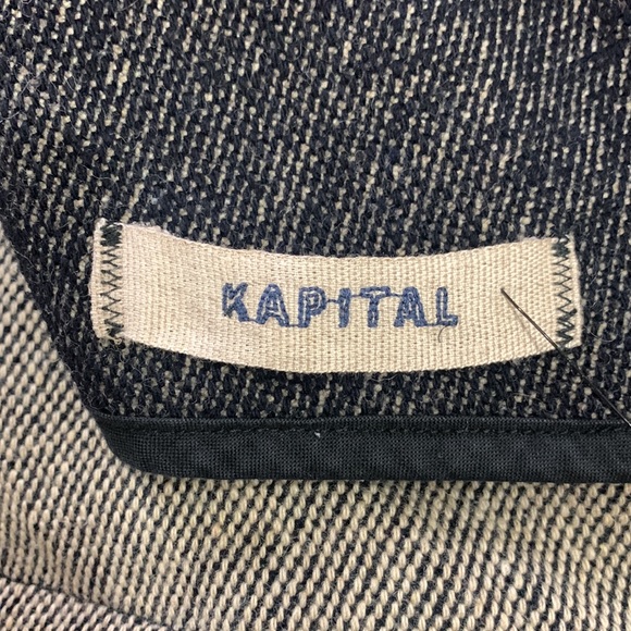 Kapital woven blanket double sleeve jacket - Picture 14 of 16